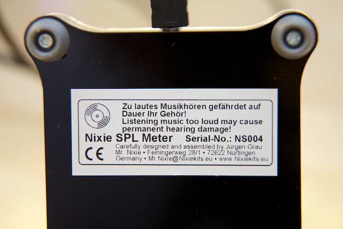 Nixie SPL VFD meter