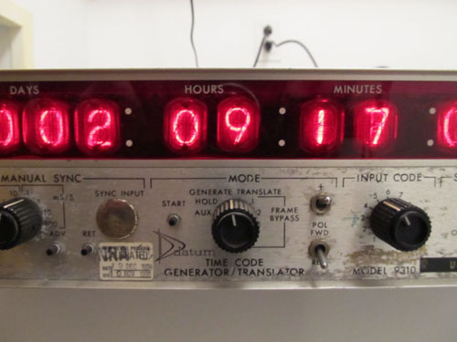 datum lab nixie clock time code generator