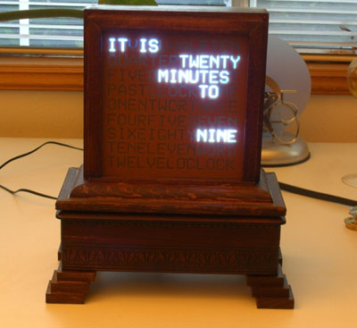 Albert Y's Word Clock