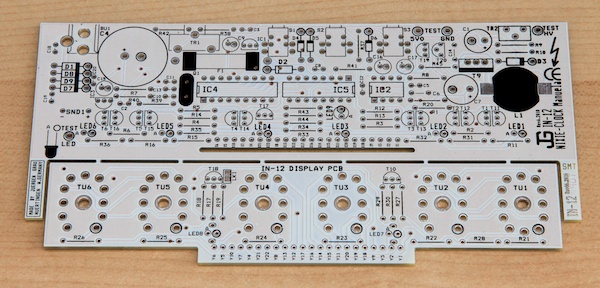 IN-12 Clock Components