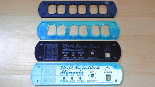 IN-12 Clock Components