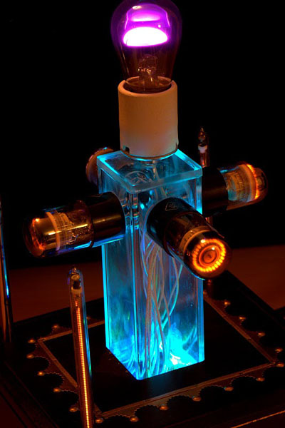 Dekatron LED Argon Sculpture