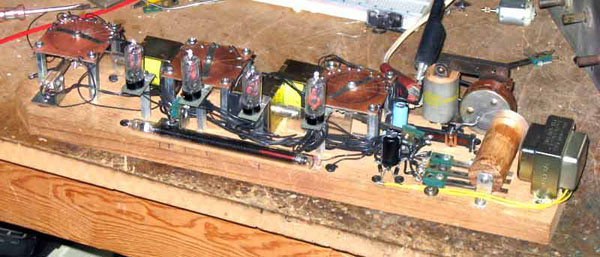 Electromechanical Nixie Clock