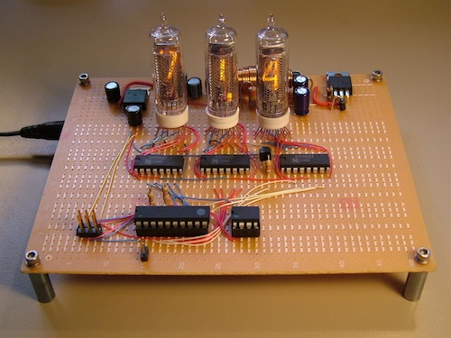 AVR Nixie Thermometer