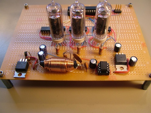 AVR Nixie Thermometer
