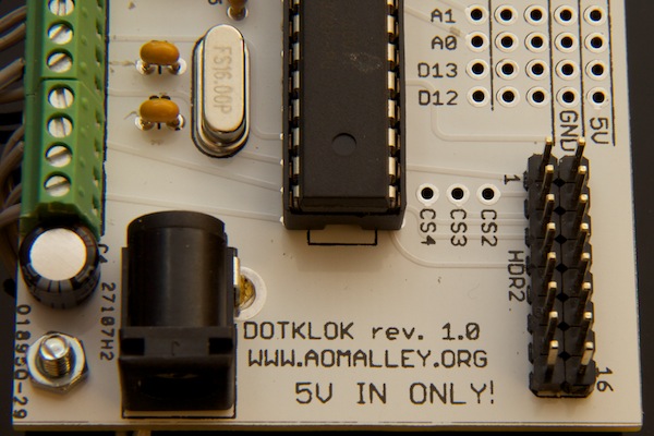 LED Matrix DOTKLOK