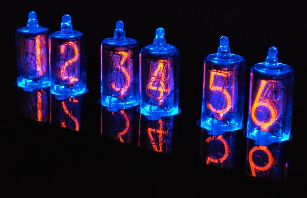 Little Blue Something Nixie Clock