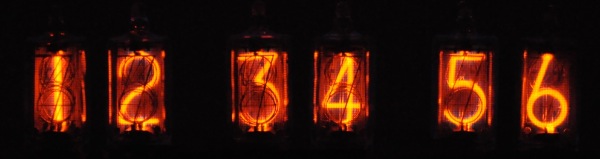 Little Blue Something Nixie Clock