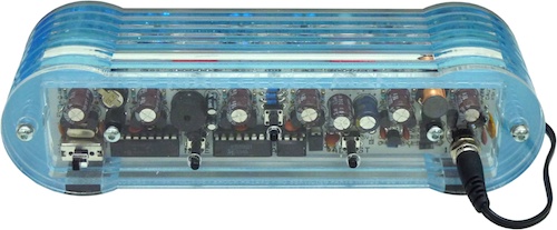 top view manuela nixie clock