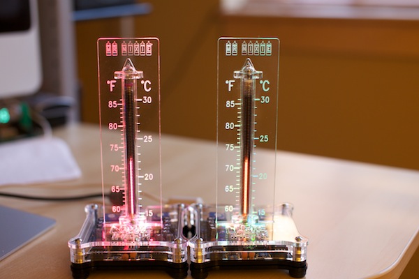 Nixie Therm Nixie Neon Thermometer