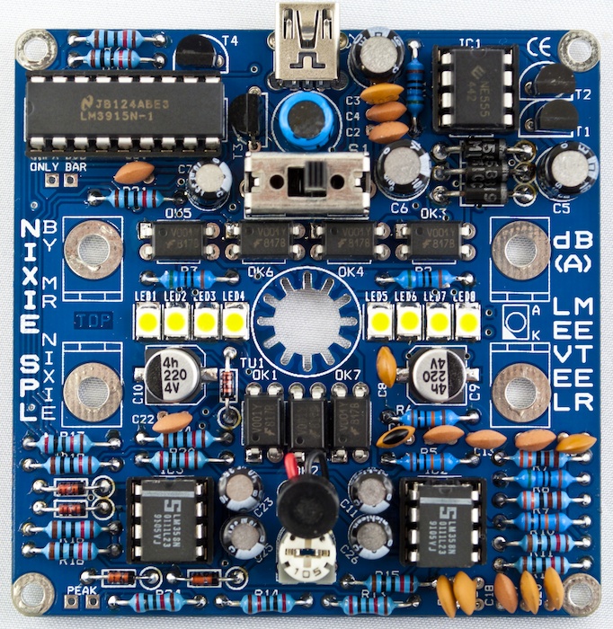 Nixie VFD SPL Meter