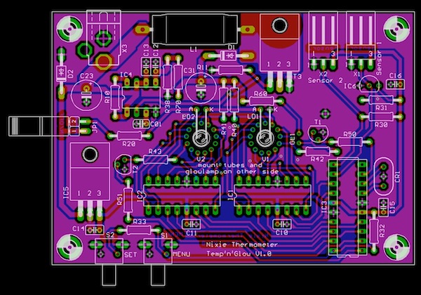 IN-16 Nixie Thermometer