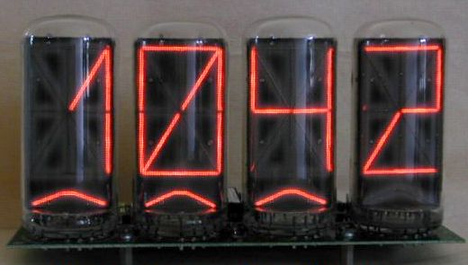 Zetalink Four Letter Word Nixie Clock