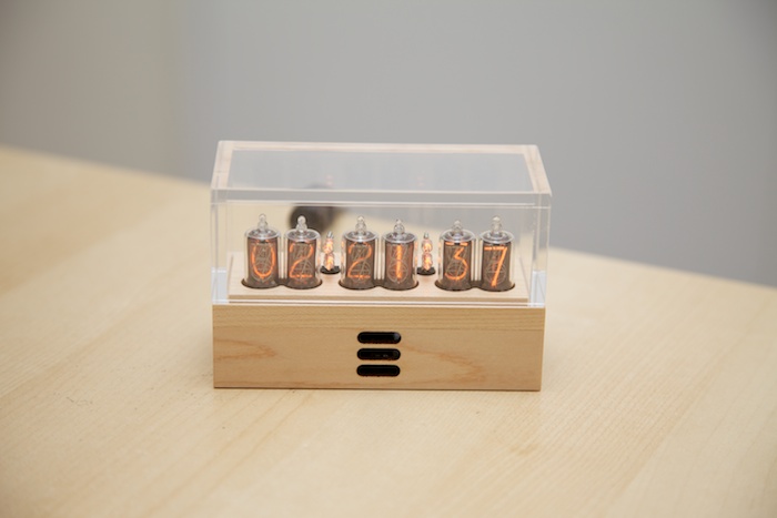 6 digit wood nixie clock