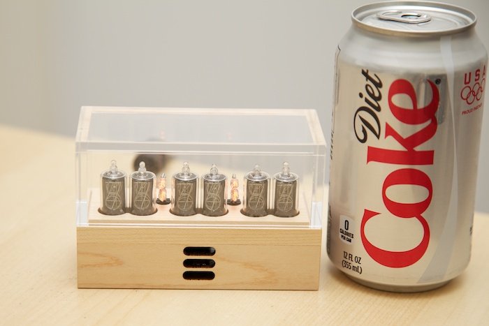 6 digit wood nixie clock