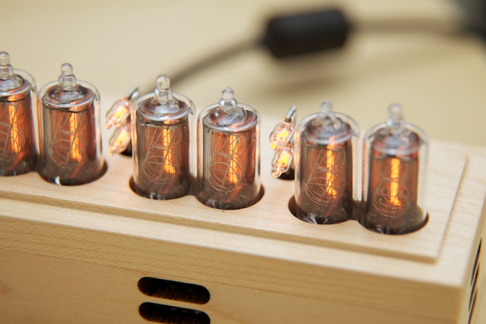 6 digit wood nixie clock