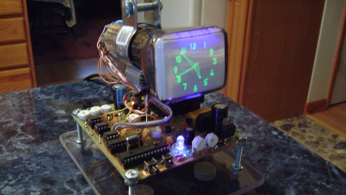Oscilloscope CRT Scope Clock