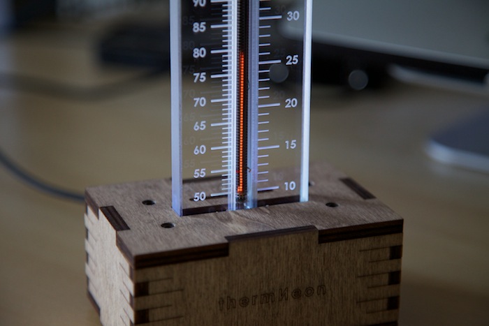 thermNeon Nixie Thermometer