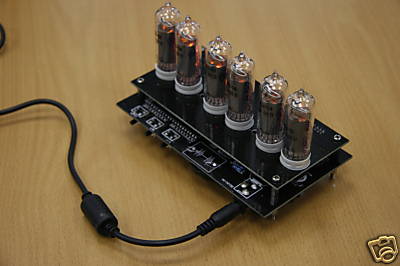 IN-14 Nixie Clock Rear