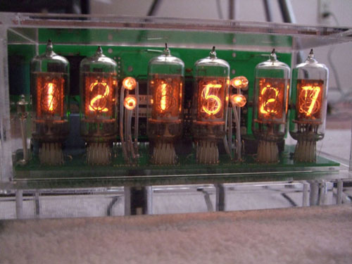 GPSII nixie clock